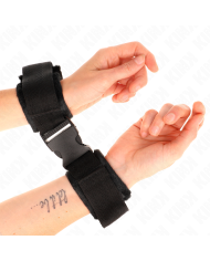 KINK MUNEQUERAS NYLON NEGRO MODELO 1 AJUSTABLE 25 35 CM X 6 CM