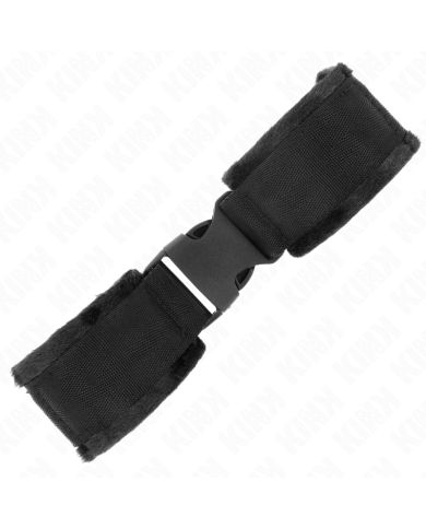 KINK MUNEQUERAS NYLON NEGRO MODELO 1 AJUSTABLE 25 35 CM X 6 CM