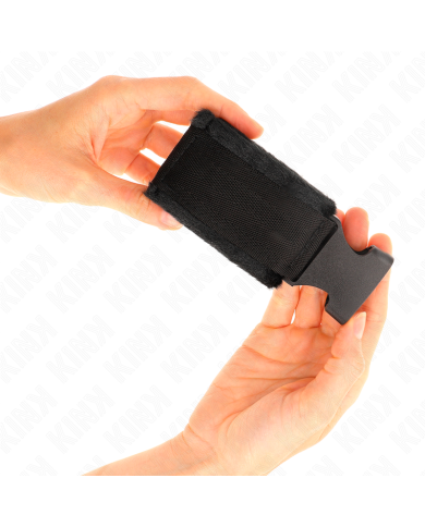 KINK MUNEQUERAS NYLON NEGRO MODELO 1 AJUSTABLE 25 35 CM X 6 CM