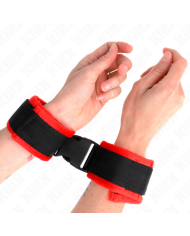 KINK MUNEQUERAS NYLON ROJO NEGRO MODELO 1 AJUSTABLE 25 35 CM X 6 CM