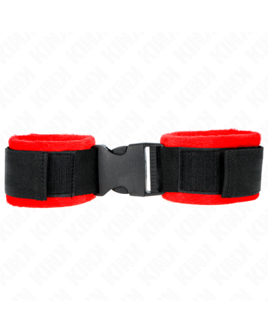 KINK MUNEQUERAS NYLON ROJO NEGRO MODELO 1 AJUSTABLE 25 35 CM X 6 CM