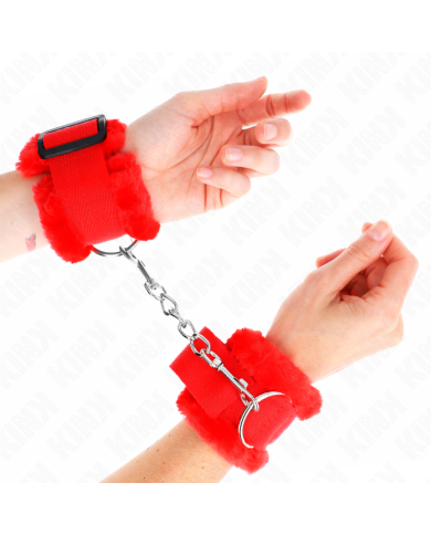 KINK MUNEQUERAS FORRADA ROJO AJUSTABLE 17 31 CM X 7 CM
