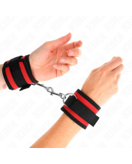KINK MUNEQUERAS NYLON ROJO NEGRO MODELO 2 AJUSTABLE 18 35 CM X 6 CM