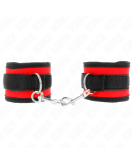 KINK MUNEQUERAS NYLON ROJO NEGRO MODELO 2 AJUSTABLE 18 35 CM X 6 CM