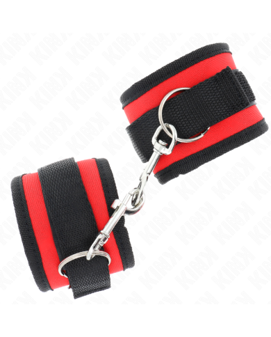 KINK MUNEQUERAS NYLON ROJO NEGRO MODELO 2 AJUSTABLE 18 35 CM X 6 CM