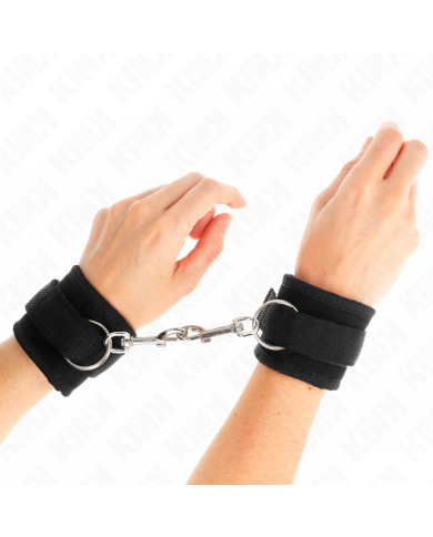 KINK MUNEQUERAS NYLON NEGRO MODELO 2 AJUSTABLE 18 35 CM X 6 CM