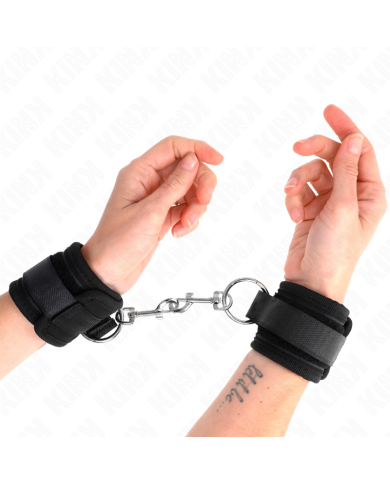 KINK MUNEQUERAS NEGRO AJUSTABLE 18 35 CM X 6 CM