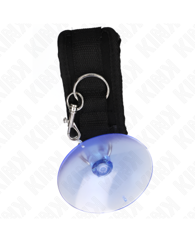 KINK MUNEQUERAS CON VENTOSA NEGRO AJUSTABLE 29 40 CM X 5 CM