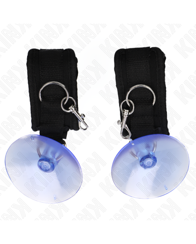 KINK MUNEQUERAS CON VENTOSA NEGRO AJUSTABLE 29 40 CM X 5 CM