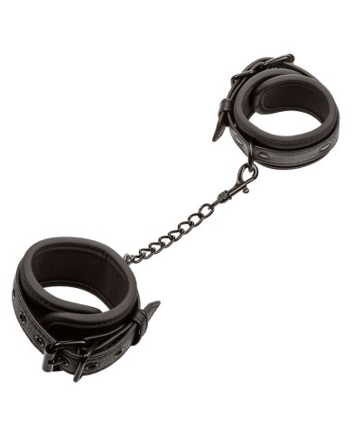 CALEXOTICS NOCTURNAL ESPOSAS CUERO AJUSTABLE NEGRO