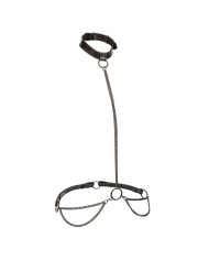 CALEXOTICS EUPHORIA COLLAR HALTER Y CORREA CON CADENA