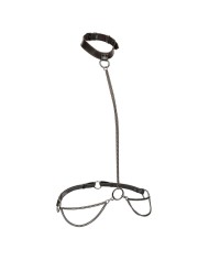 CALEXOTICS EUPHORIA COLLAR HALTER Y CORREA CON CADENA TALLA PLUS