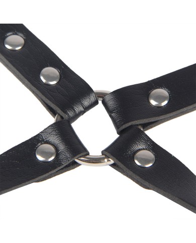 SUBBLIME 953690 ESPOSAS CON CINTURON BONDAGE NEGRO TALLA UNICA