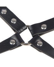 SUBBLIME 953690 ESPOSAS CON CINTURON BONDAGE NEGRO TALLA UNICA