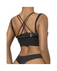 SUBBLIME 953713 CINTURON DE BONDAGE PUNK HEBILLA METAL NEGRO TALLA UNICA