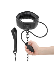 FETISH SUBMISSIVE BONDAGE COLLAR BONDAGE INFLABLE CON TIRADOR