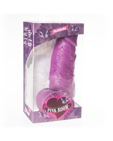 PINK ROOM DAYAN DILDO REALISTICO LILA 17 CM PINK ROOM DAYAN DILDO REALISTICO LILA 17 CM