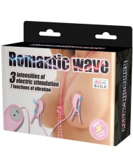 BAILE ROMANTIC WAVE PINZAS CON VIBRACION Y ELECTROSHOCK