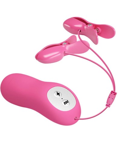 BAILE ROMANTIC WAVE PIZAS CON VIBRACION Y ELECTROSHOCK FUCSIA