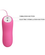 BAILE ROMANTIC WAVE PIZAS CON VIBRACION Y ELECTROSHOCK FUCSIA