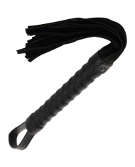 DARKNESS LATIGO BONDAGE NEGRO CON MANGO DE PIEL