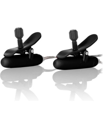 CALEXOTICS PINZAS CON VIBRACION NEGRO