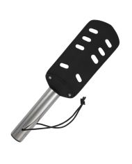 METAL HARD THE PADDLE CUERO ORIGINAL Y METAL CON AGUJEROS