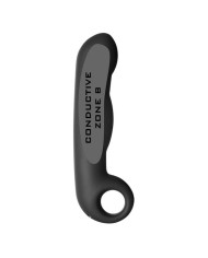 ELECTRASTIM OVID SILICONE NEGRO DILDO