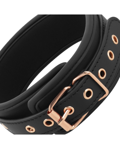 COQUETTE CHIC DESIRE FANTASY COLLAR CUERO VEGANO CON CORREA Y FORRO DE NEOPRENO