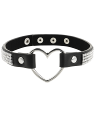 COQUETTE CHIC DESIRE CHOKER CUERO VEGANO CORAZON