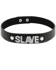 COQUETTE CHIC DESIRE CHOKER CUERO VEGANO SLAVE