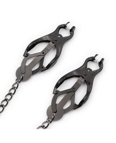 OHMAMA FETISH PINZAS PEZONES JAPONEAS CON CADENA NEGRA
