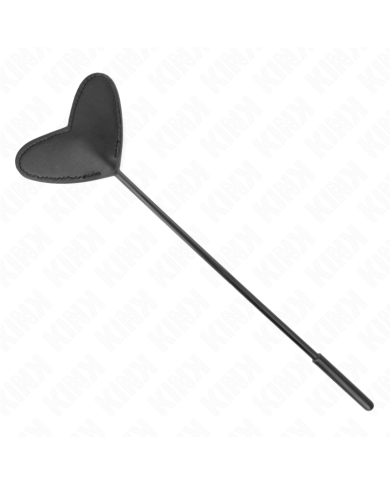 KINK PALA FORMA DE CORAZON NEGRO 33 X 10 CM