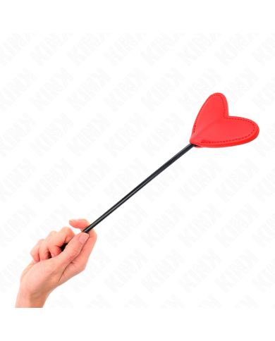 KINK PALA FORMA DE CORAZON ROJO 33 X 10 CM