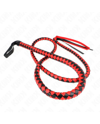 KINK LATIGO DE SERPIENTE LARGO ROJO 210 CM