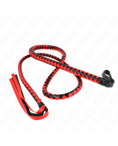 KINK LATIGO DE SERPIENTE LARGO ROJO 210 CM