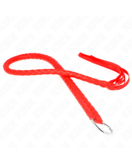 KINK LATIGO DE SERPIENTE CON ANILLO DE MANO ROJO 65 CM