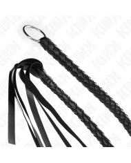 KINK LATIGO DE SERPIENTE CON ANILLO DE MANO NEGRO 65 CM