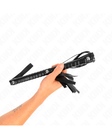 KINK LATIGO CON MANGO TEXTURIZADO NEGRO 485 CM