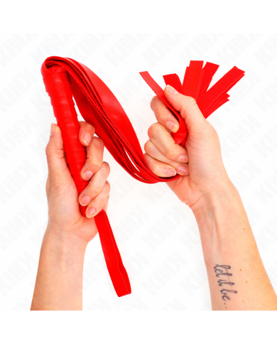 KINK LATIGO DE COLA ANCHA ROJO 485 CM
