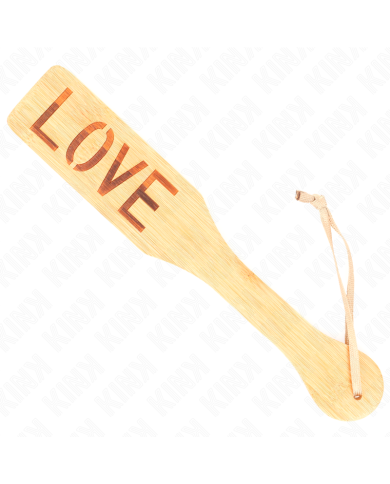 KINK PALA DE BAMBU PALABRA LOVE 32 X 55 CM