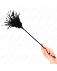 KINK PLUMAS MULTIPLES PARA COSQUILLAS NEGRO 45 CM