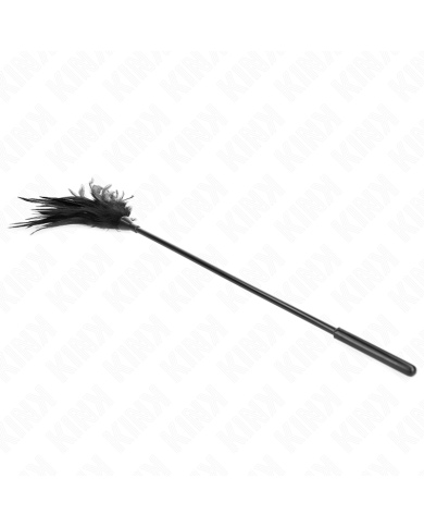 KINK PLUMAS MULTIPLES PARA COSQUILLAS NEGRO 45 CM