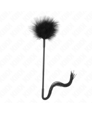 KINK LATIGO DE SILICONA CON PLUMAS PARA COSQUILLAS 47 CM