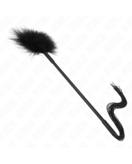KINK LATIGO DE SILICONA CON PLUMAS PARA COSQUILLAS 47 CM