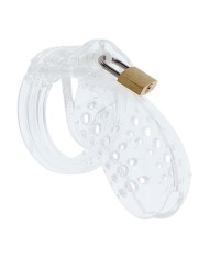 HIDDEN DESIRE EXTREME JAULA DE CASTIDAD ACRILICA AJUSTABLE TRANSPARENTE