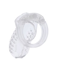 HIDDEN DESIRE EXTREME JAULA DE CASTIDAD ACRILICA AJUSTABLE TRANSPARENTE