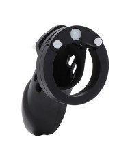 HIDDEN DESIRE EXTREME JAULA DE CASTIDAD SILICONA TALLA L NEGRO