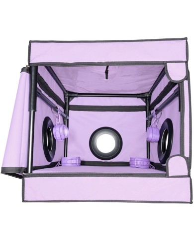 SECRET DOME KINK CLUB LA NICHE CABINA MORADO