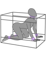 SECRET DOME KINK CLUB LA NICHE CABINA MORADO